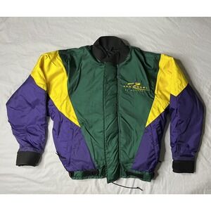 Sea Rider Mustang Flotation Jacket Mens Medium Full Zip Water Sport Insulated